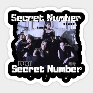 Secret Number Doxa Sticker